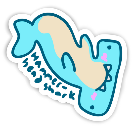 The HammerHead Sticker (3"x2.8")