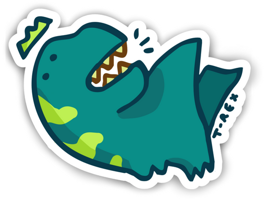 The T-Rex Sticker (3''x2.3'')