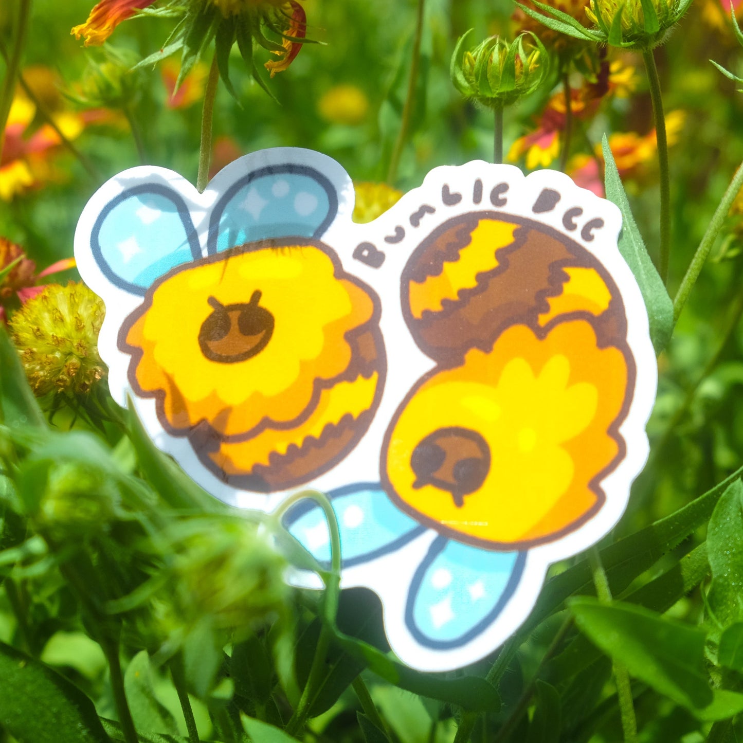 The Bumblebees Sticker (2.8"x2.9")