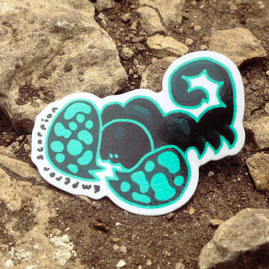 The Emperor Scorpion Sticker (2.6"x3.2")