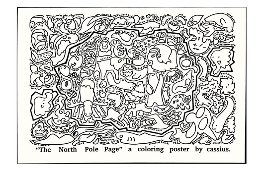 The North Pole Poster (11"x16.5")